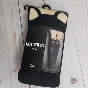 Hot Topic Black Cat Tights